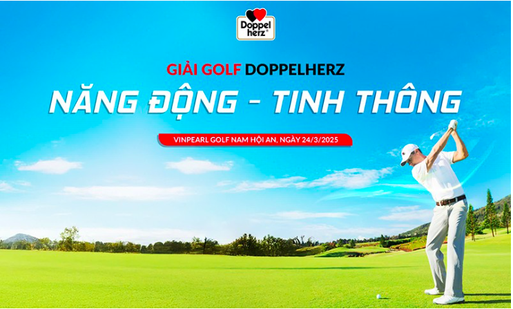 Giải Golf Doppelherz 2025: Đẳng cấp hội tụ, giá trị lan tỏa
