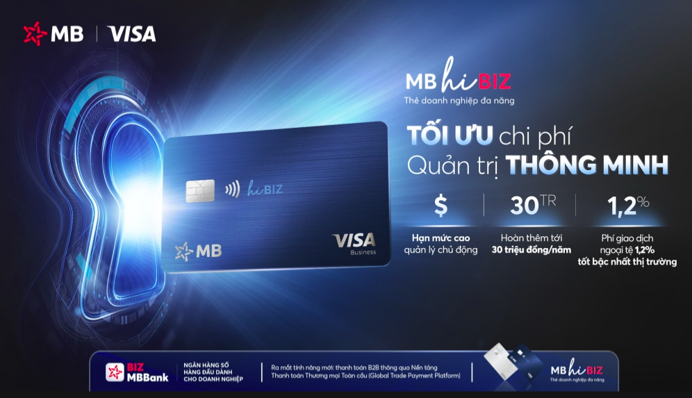 Thanh toán B2B Việt – Hàn trong ngày với MB Visa Hi BIZ